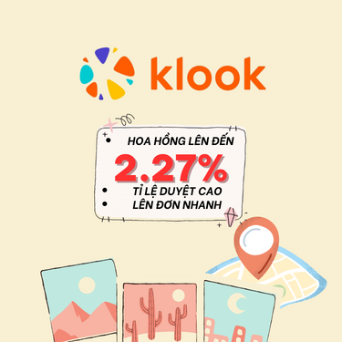 Klook - SIM, Vé Tham Quan, Show, Tour, Vận Chuyển Trên 30 Quốc Gia