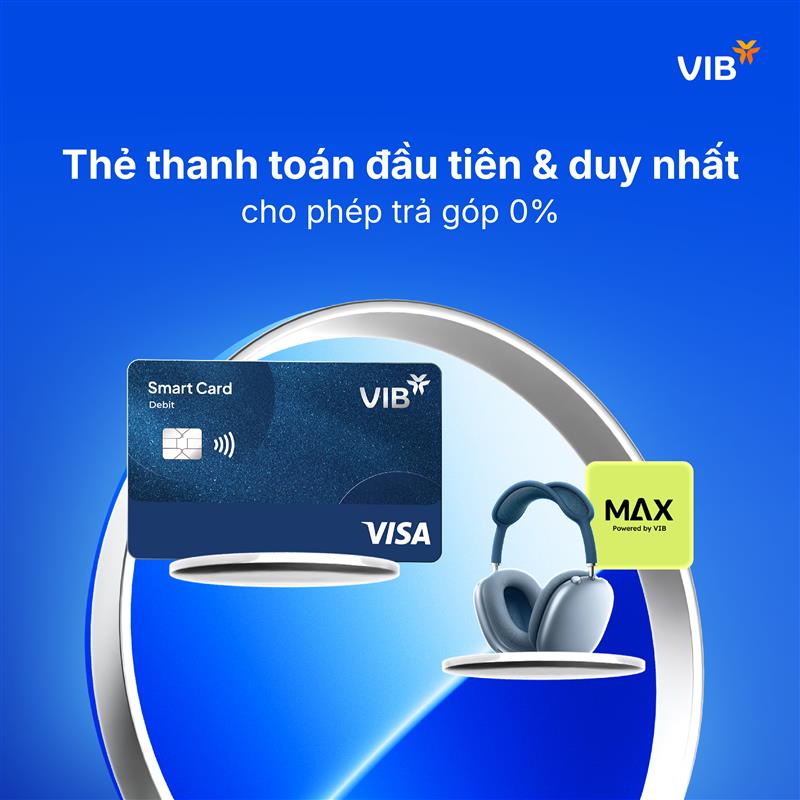 VIB AppMax_Thẻ thanh toán